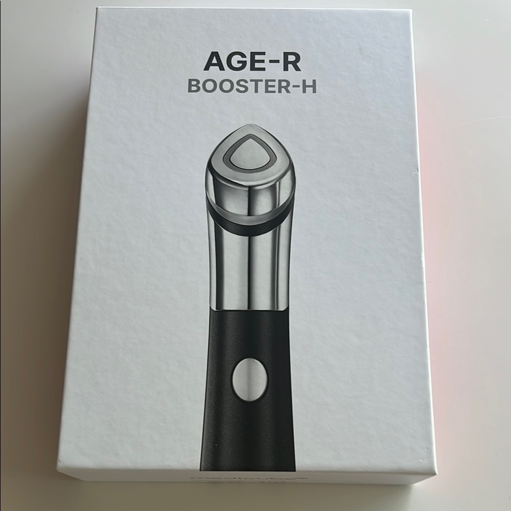 AGE-R Booster-H Black Facial Skincare Tool